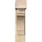 Ekena Millwork Merced Block Rough Sawn Bracket w/ Offset Brace, Douglas Fir, 8"W x 24"D x 32"H BKT0806X24X32MRC05RDF - alternate 2